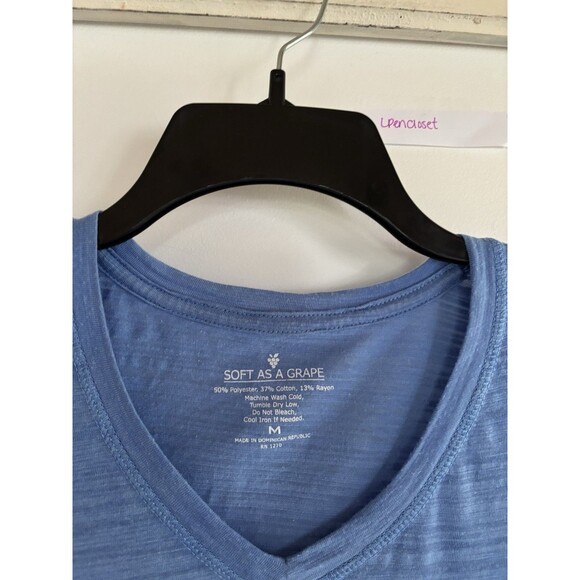 Soft As A Grape Cape Cod Women’s Vacation Shirt Dogs In Truck Small Medium - Picture 2 of 2